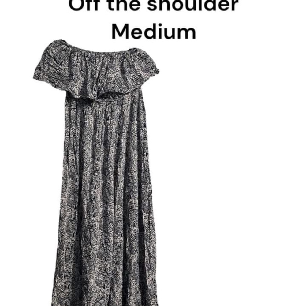 Elegant Off-the-Shoulder Black Dress